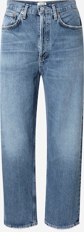 AGOLDE Wide leg Jeans '90's' in Blauw: voorkant