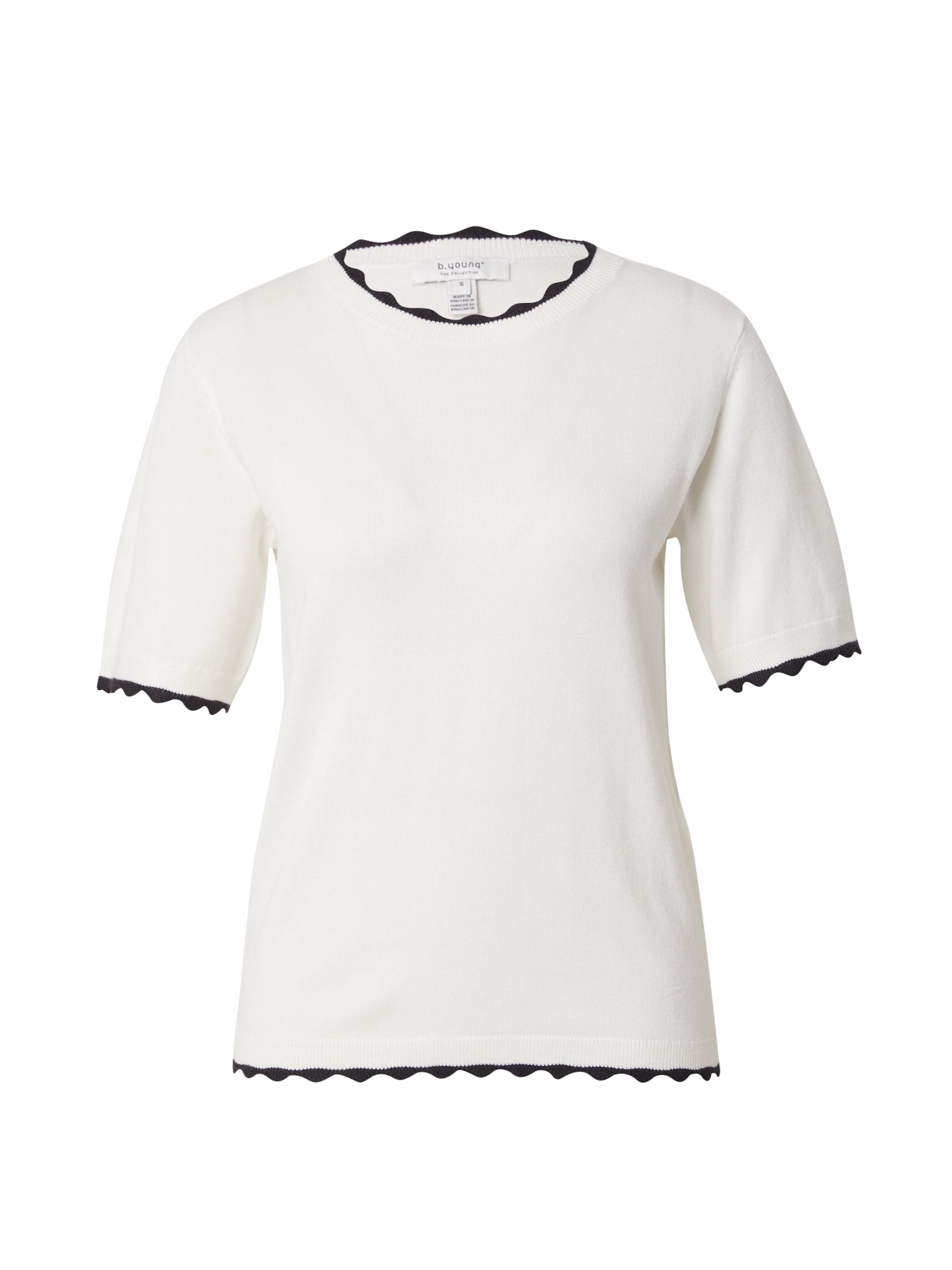 b.young Shirt 'BYOMANJA' in White: front