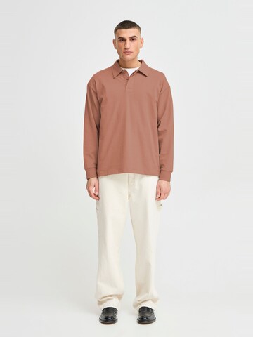 !Solid Sweatshirt ' SDORWELL ' in Brown