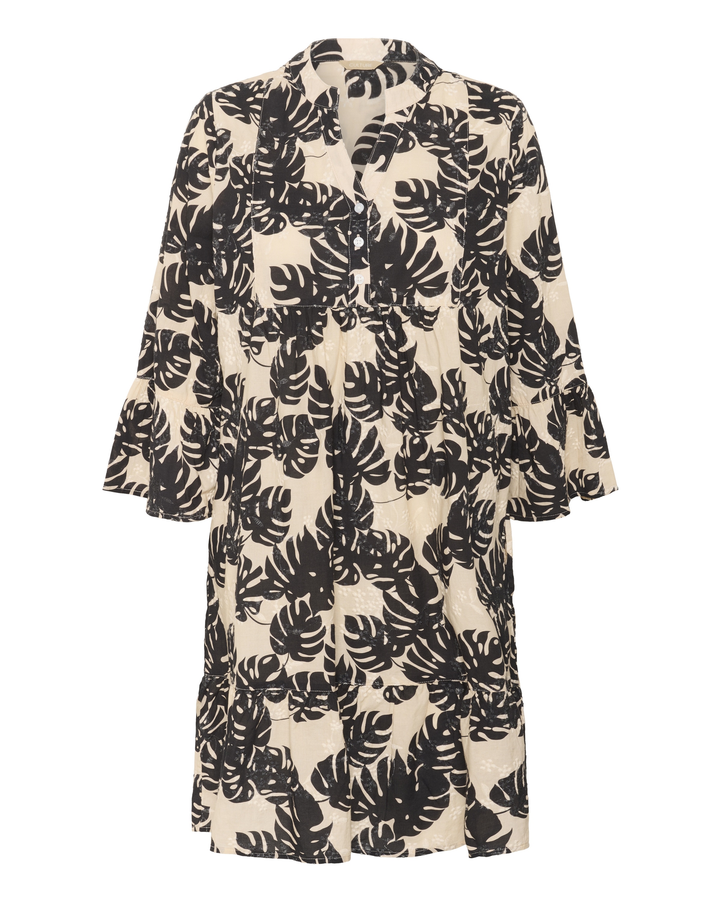 Robe 'Debora' CULTURE en beige : devant