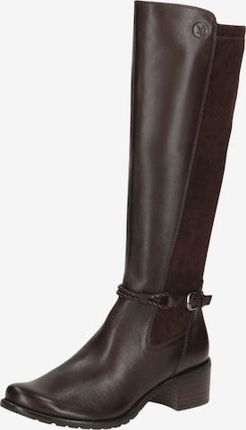 Bottes CAPRICE en marron : devant