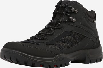 ECCO Lace-Up Boots 'Xpedition' in Black: front