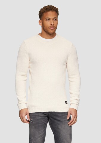 s.Oliver Trui in Beige: voorkant