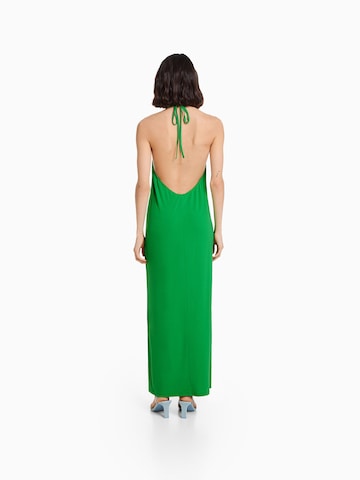 Bershka Letnia sukienka w kolorze zielony