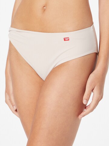 DIESEL Bikinitrusse i beige: forside