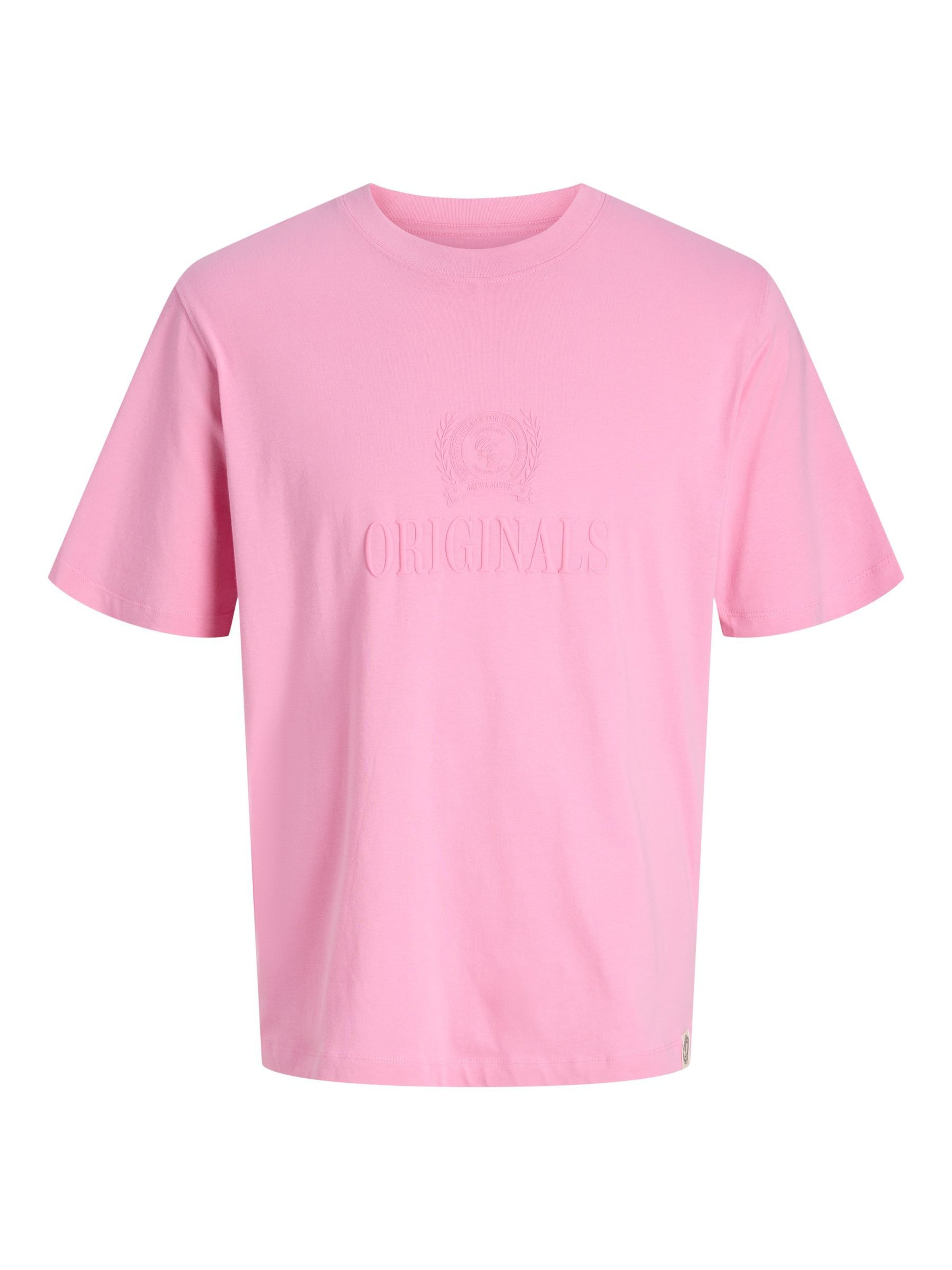 JACK & JONES Shirt 'JORFREDERIKSBERG' in Pink: front