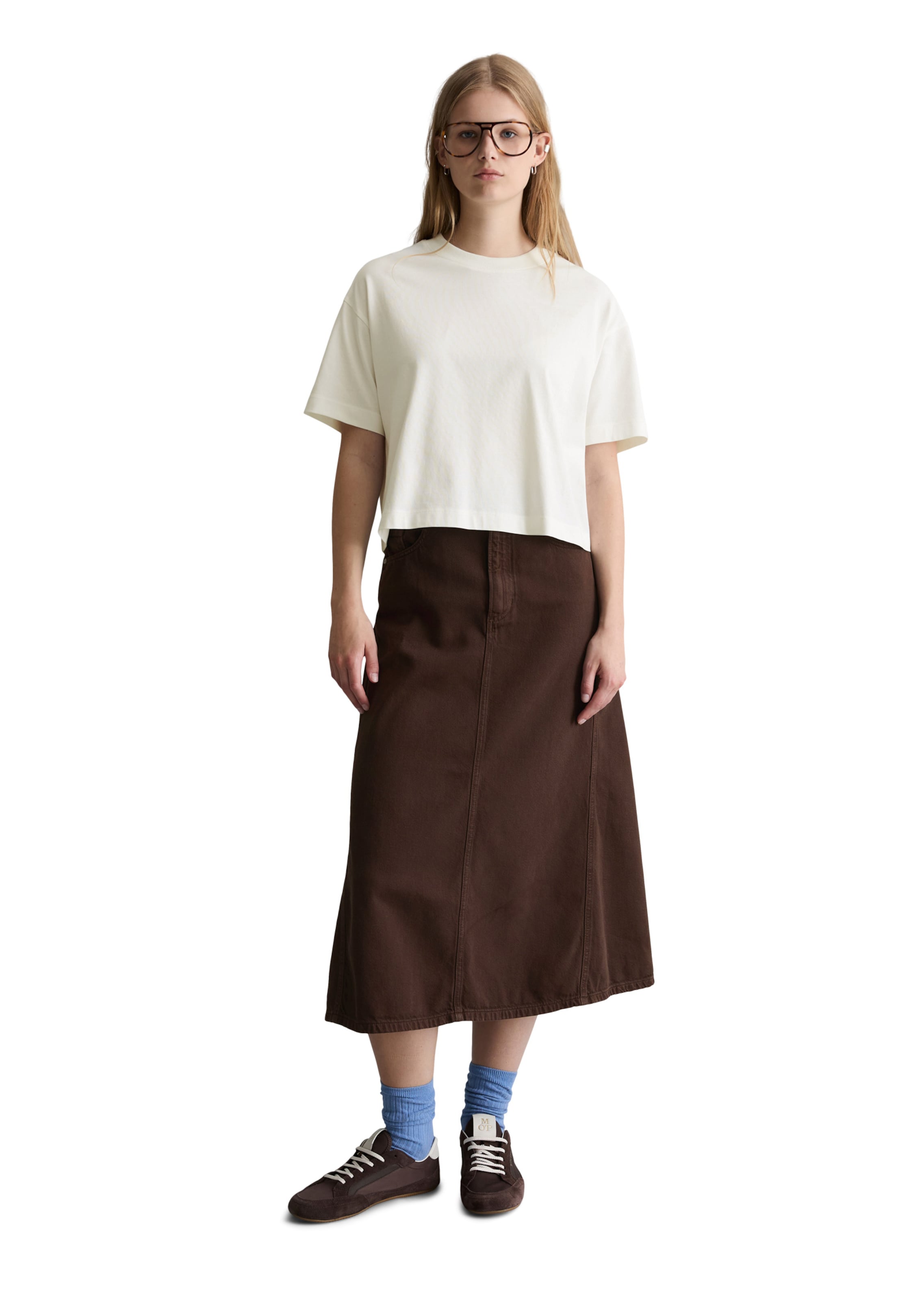 T-shirt Marc O'Polo DENIM en blanc