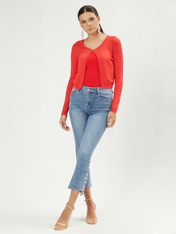 Influencer Top in Red