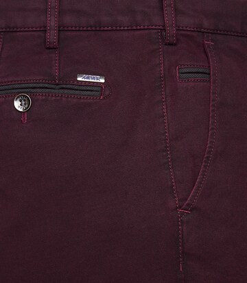 Meyer Hosen Regular Chino Pants in Purple