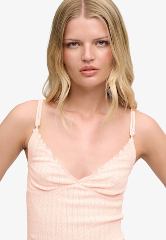 Superdry & Co Top 'Athletic Essentials' in Pink