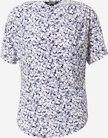 Lauren Ralph Lauren Shirt in Blauw: voorkant