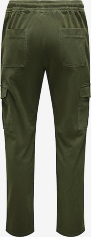 Only & Sons - Regular Calças cargo 'LUC' em verde