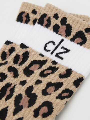 CALZEDONIA Socks in Brown