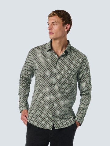 No Excess Regular fit Button Up Shirt in Green: front
