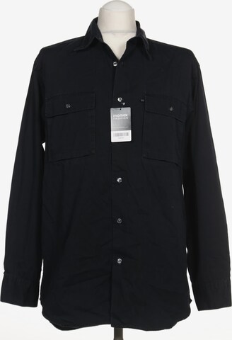 DKNY Button Up Shirt in M in Blue: front