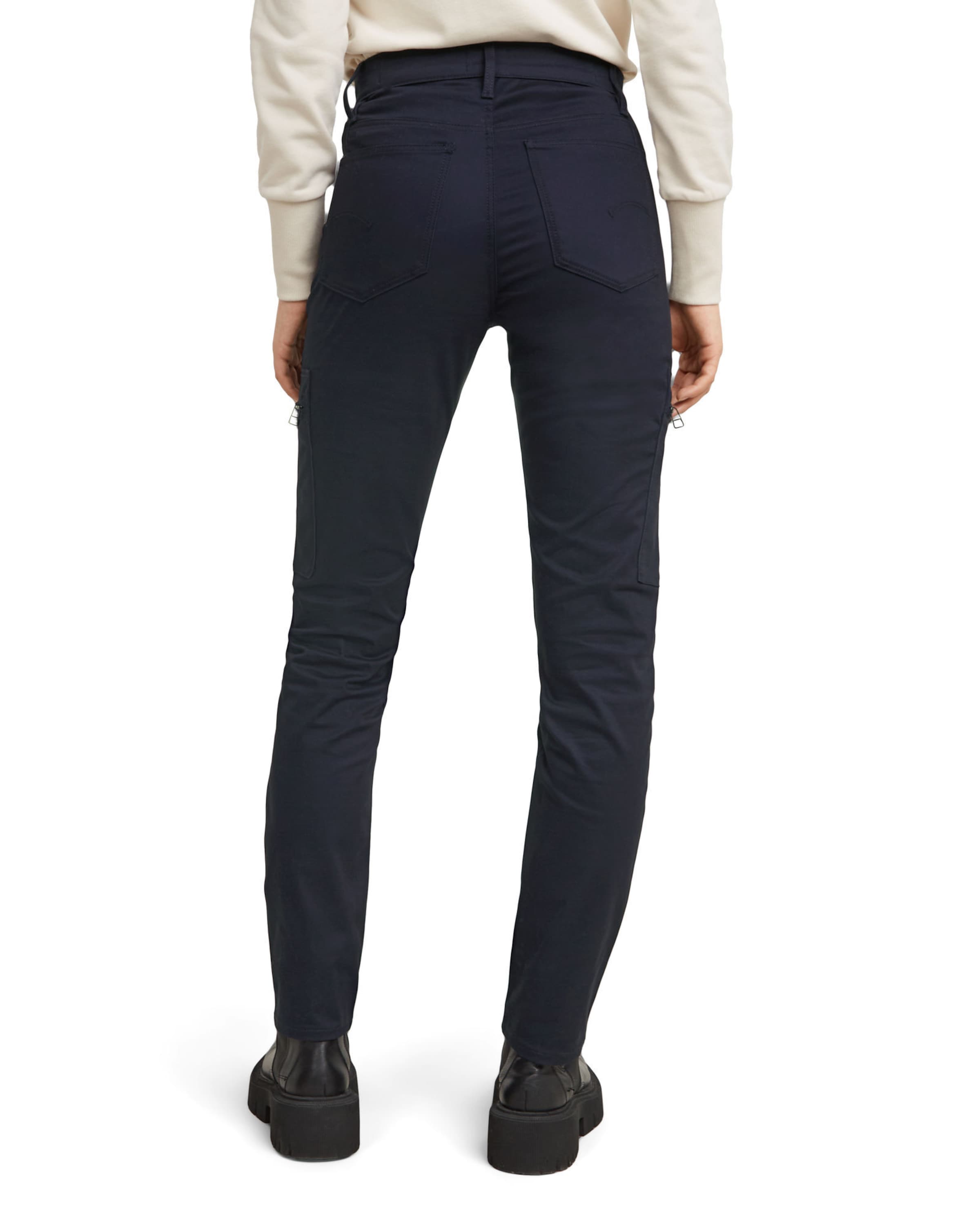 G-STAR Skinny Cargohose in Blau