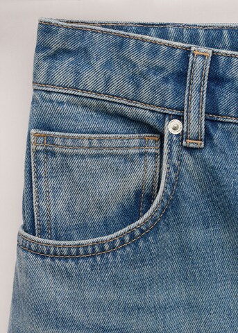MANGO Tapered Jeans in Blau