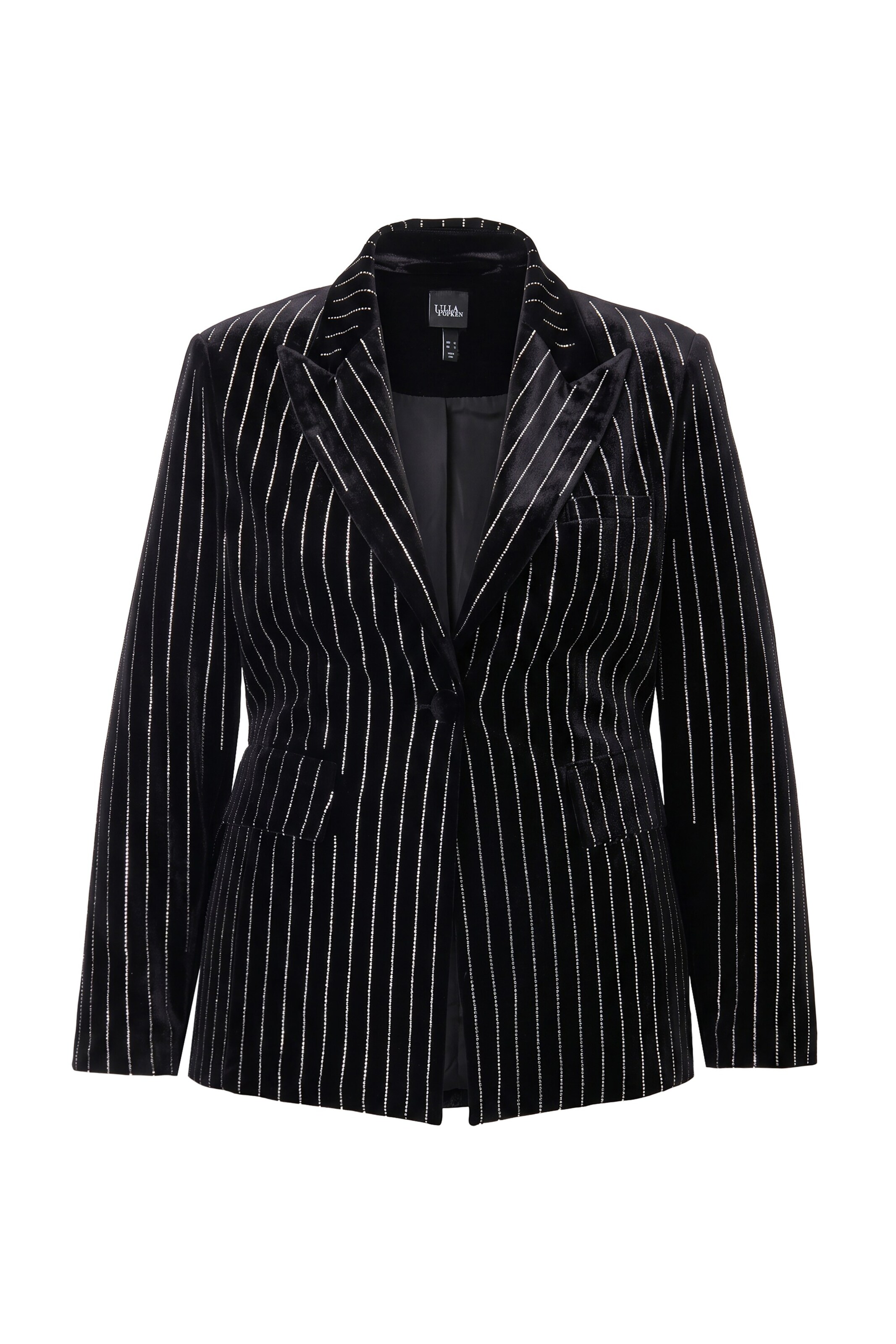 Ulla Popken Blazer in Black: front
