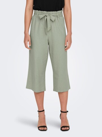 Wide Leg Pantalon 'SAY' JDY en vert : devant