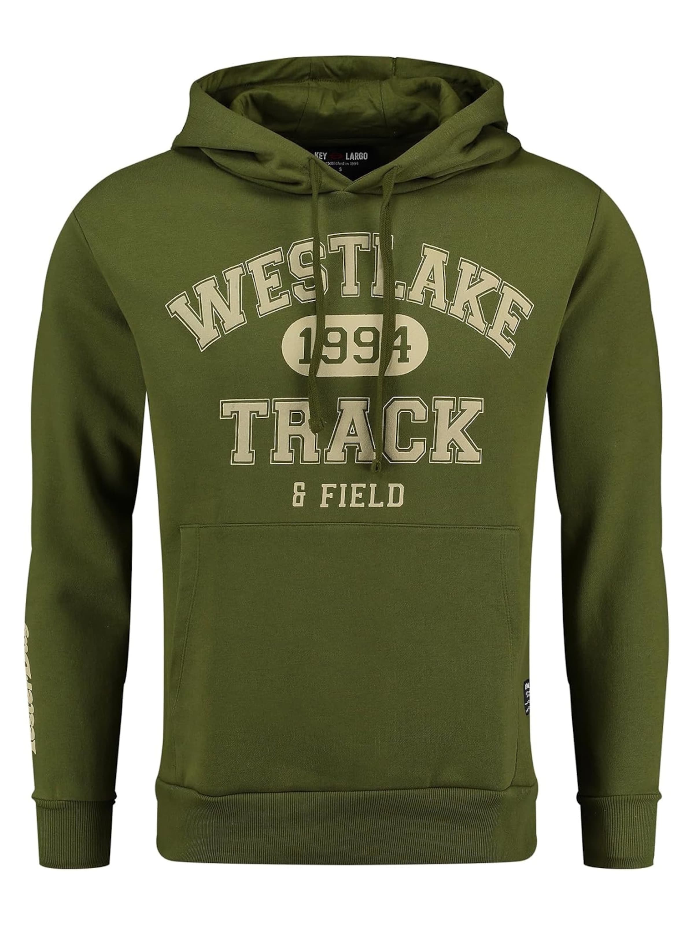 Key Largo Pullover 'West Lake' i grøn: forside