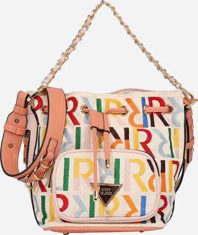 River Island Sakiewka w kolorze beżowy / niebieski / złoty żółty / zielony / czerwonym, Podgląd produktu