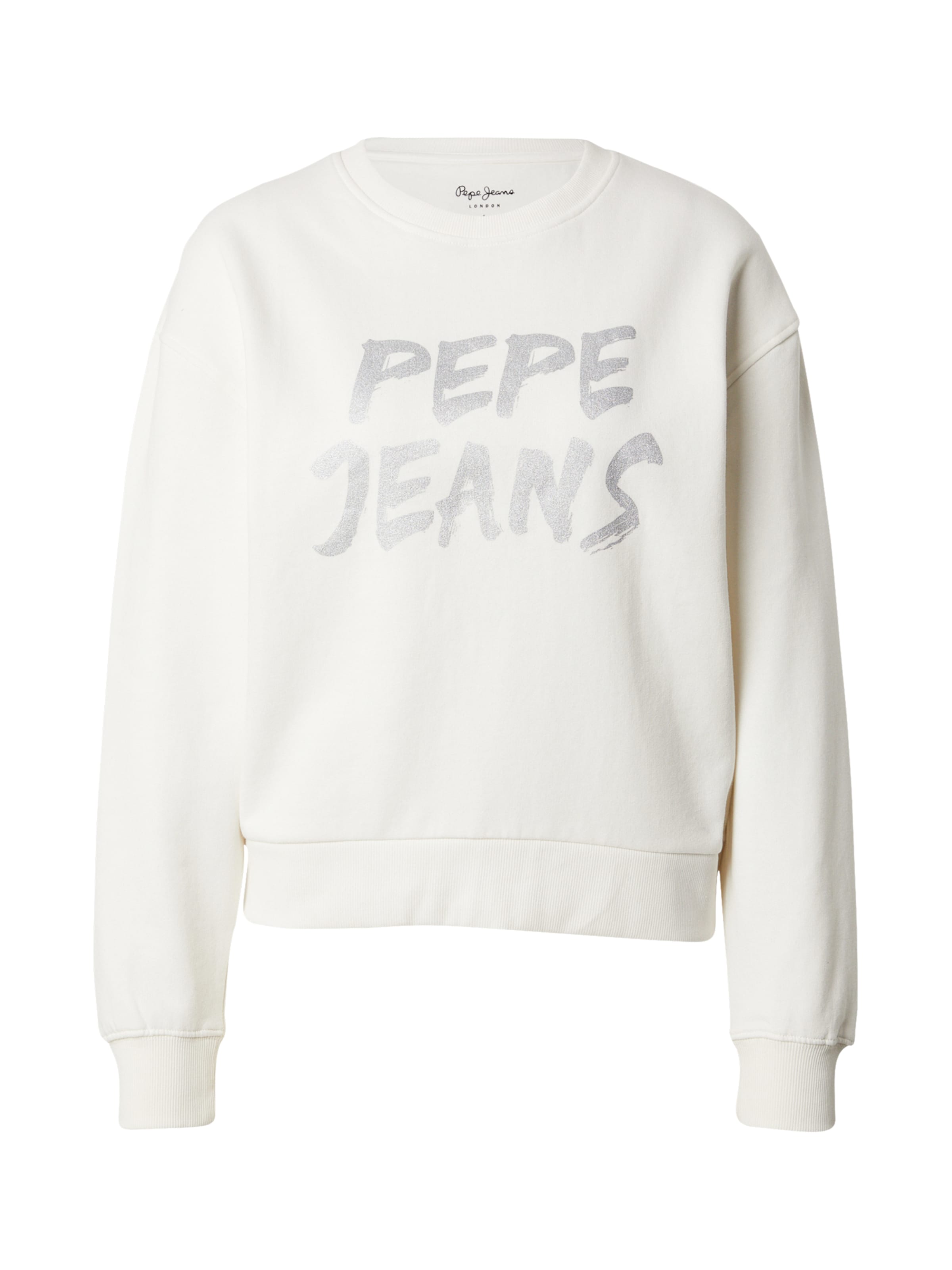 Pepe Jeans - Sudadera en blanco: frente