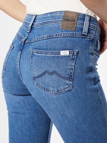 MUSTANG Slimfit Jeans 'Jasmin' in Blau