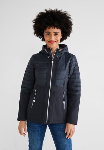 STREET ONE Performance Jacket in Blue: front