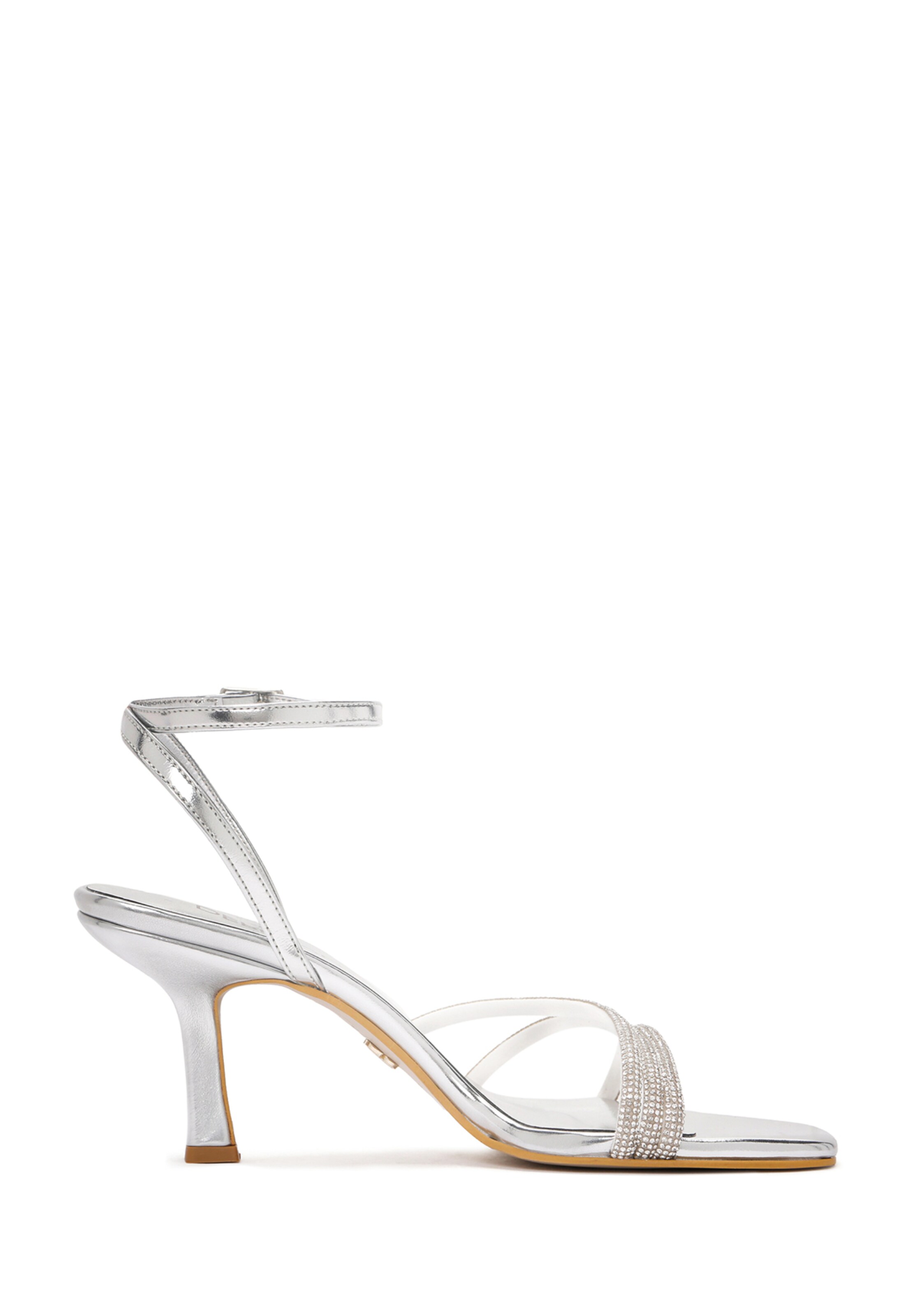 Sandalo con cinturino di Derimod in argento