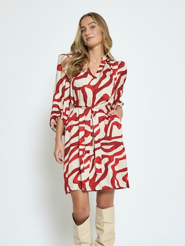 minus Jurk 'Jassie' in Rood: voorkant