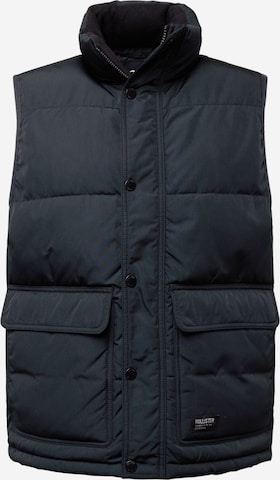 Gilet HOLLISTER en noir : devant