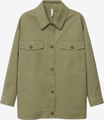 Veste mi-saison 'Garden' MANGO en vert : devant