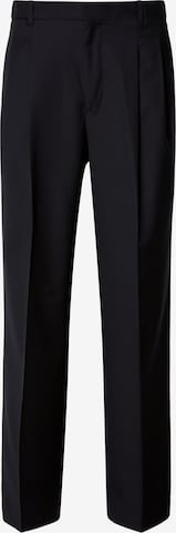 juoda Calvin Klein Laisvas Kelnės su kantu: priekis