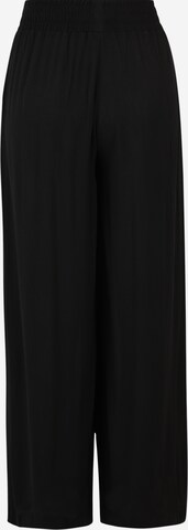 Vero Moda Petite Szeroka nogawka Spodnie 'MENNY' w kolorze czarny