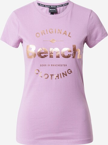 BENCH Shirt 'RIYLIE' in Purple: front