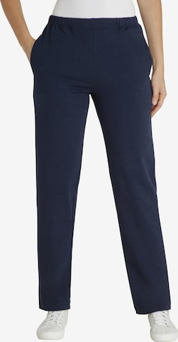 HAJO Regular Pants 'Sweathose' in Blue: front