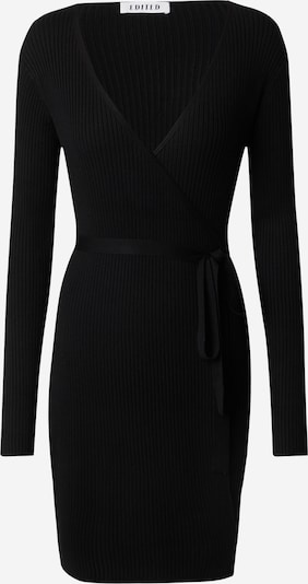 EDITED Knitted dress 'Bryanna' in Black, Item view