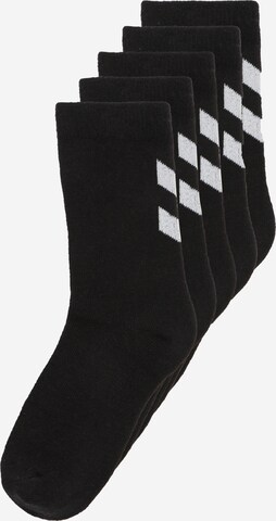 Hummel - Calcetines 'MAKE MY DAY' en negro: frente