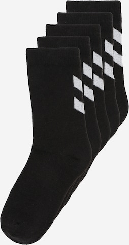 Hummel Socken 'MAKE MY DAY' in Schwarz: predná strana