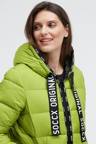 Soccx Winter Jacket in Green