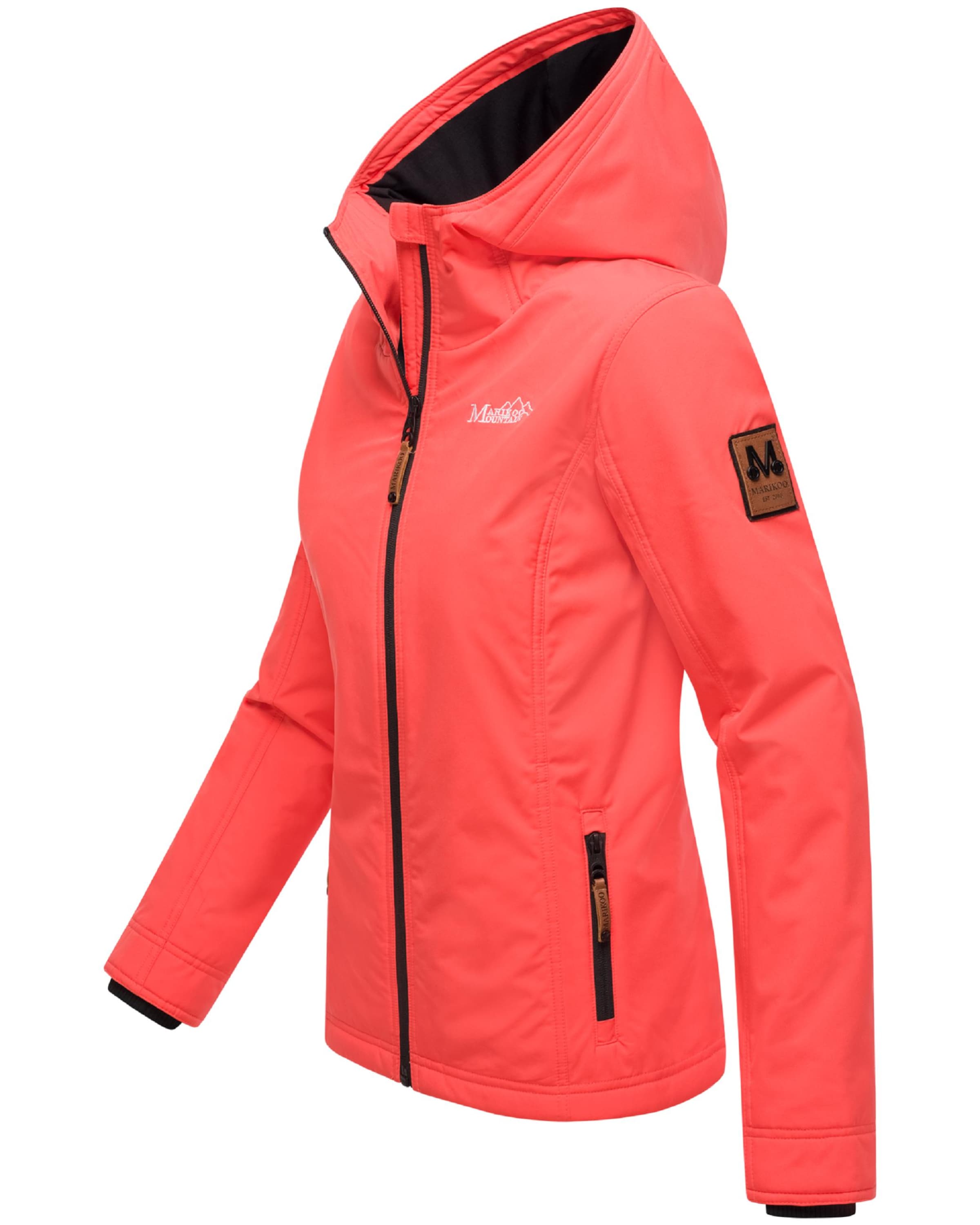 MARIKOO Between-season jacket 'Brombeere' in Pink