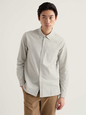 Coupe regular Chemise 'Jenken' Seasalt Cornwall en vert : devant