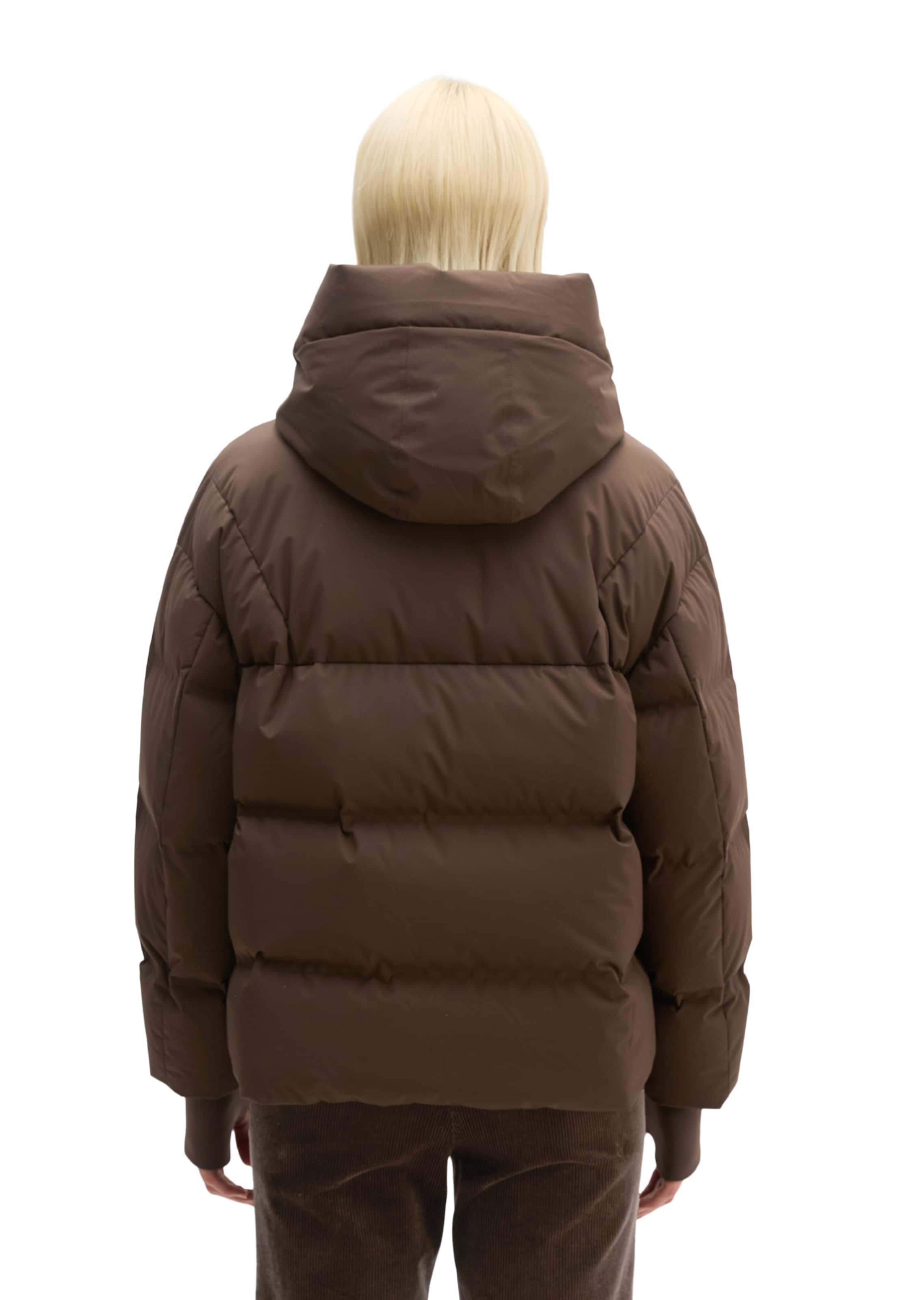 Marc O'Polo Weatherproof jacket 'MOP x Function' in Brown