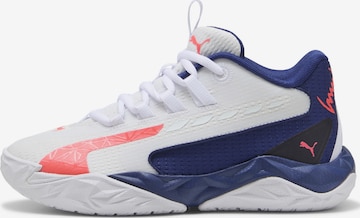 PUMA Trainers in White: front