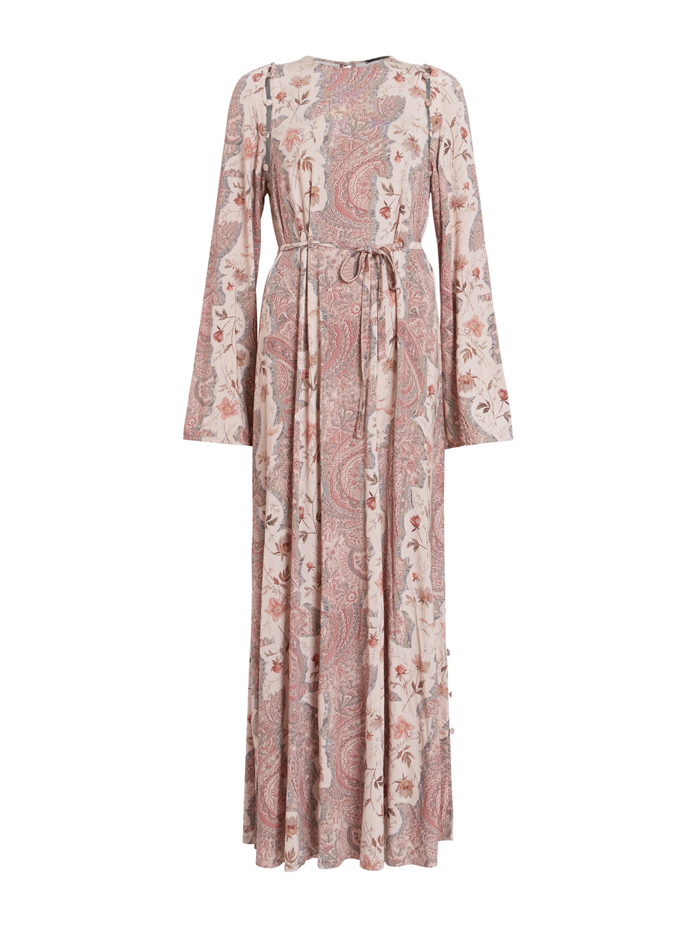 AllSaints Платье 'SUSANNAH' в Ярко-розовый: спереди