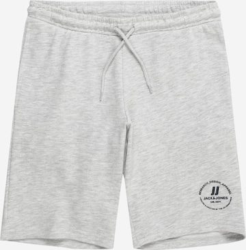 Jack & Jones Junior Regular Pants 'SWIFT' in Grey: front