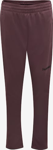 Hummel Workout Pants 'Blaze Club 26' in Purple: front