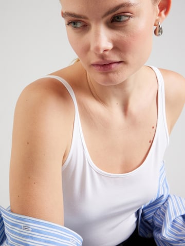 Top 'Terese' di Lindex in bianco
