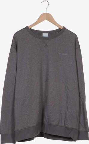 COLUMBIA Sweatshirt & Zip-Up Hoodie in XXL in Grey: front