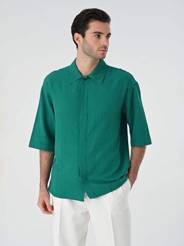 Comfort fit Camicia di Antioch in verde
